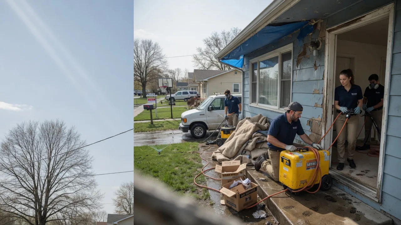 Basement Flood Cleanup in Hilltop, WV near me